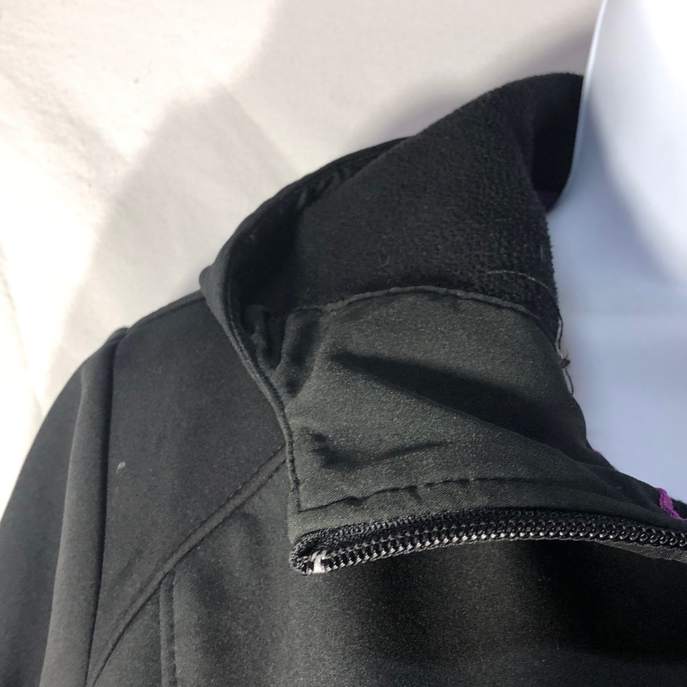 ZeroXposur Women's Black Hooded Softshell Jacket Coat, Size Medium - Picture 4 of 12